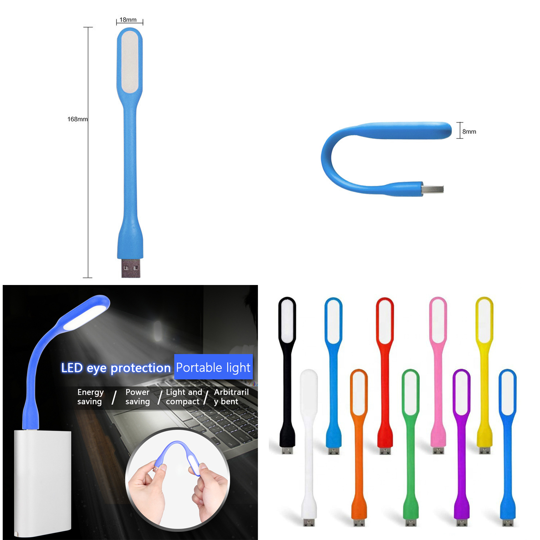 Flexible Mini USB LED Light 1