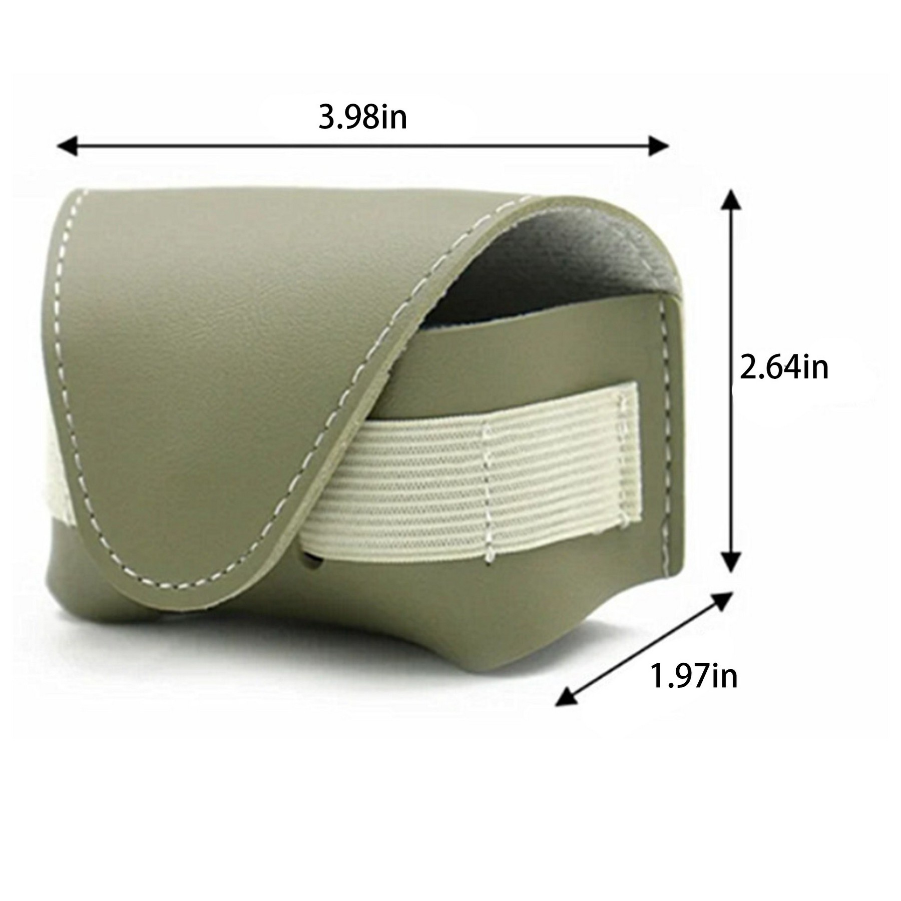 Golf Leather Storage Belt Bag 3