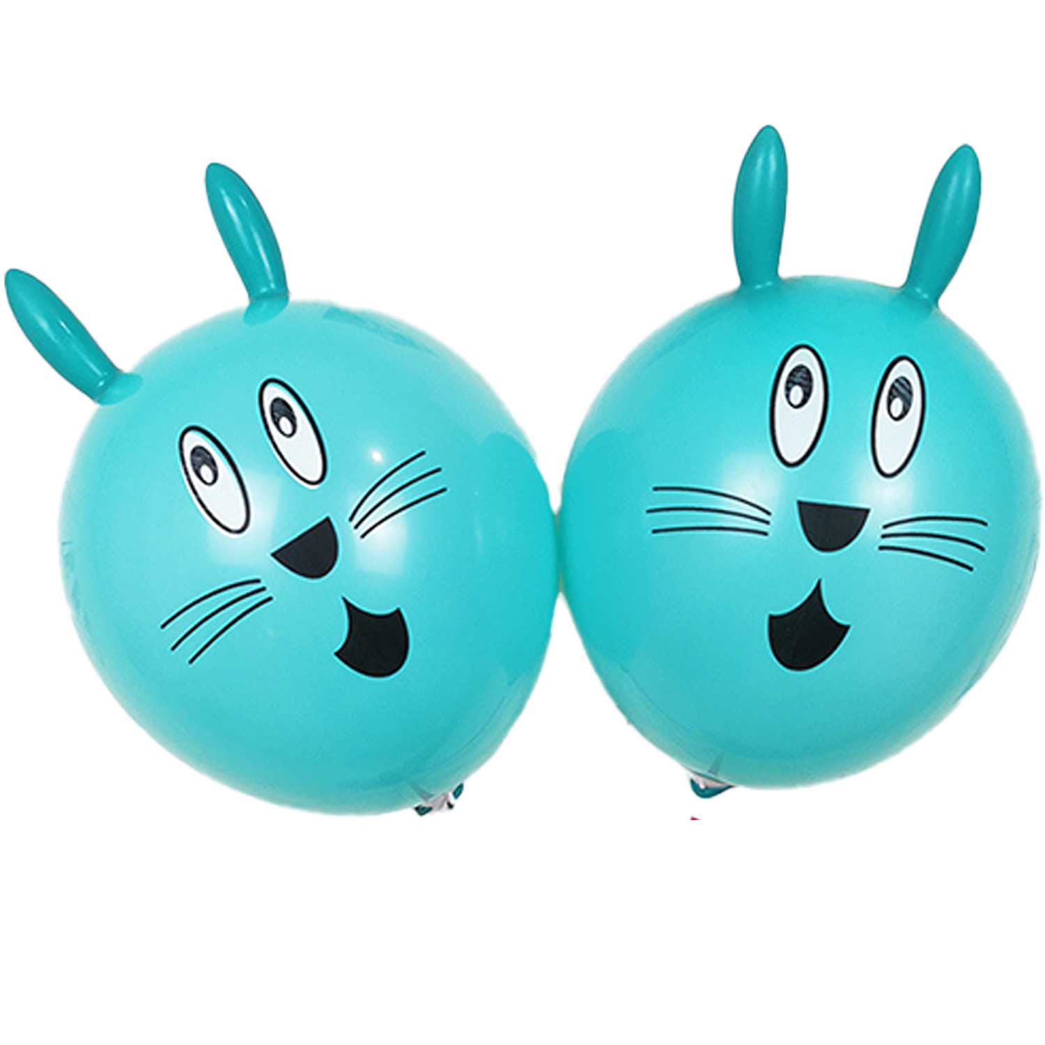 2PCS Thick Latex Big Head Rabbit Balloon 10