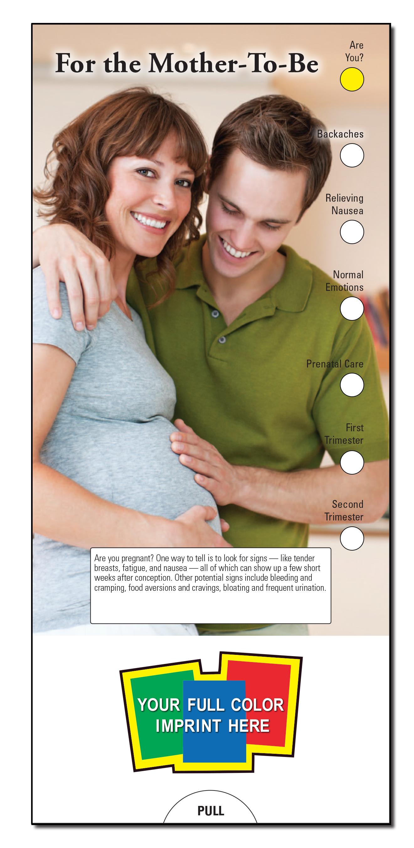 SLIDE CHART - For The Mother-To-Be Slide Chart 3