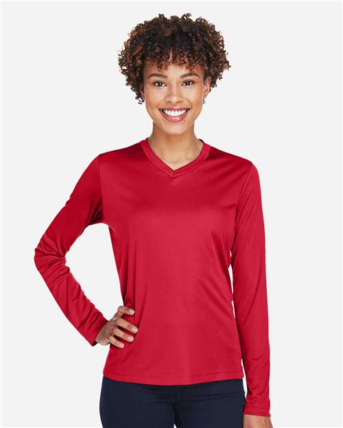 Women's Zone Performance Long Sleeve T-Shirt - TT11WL 73