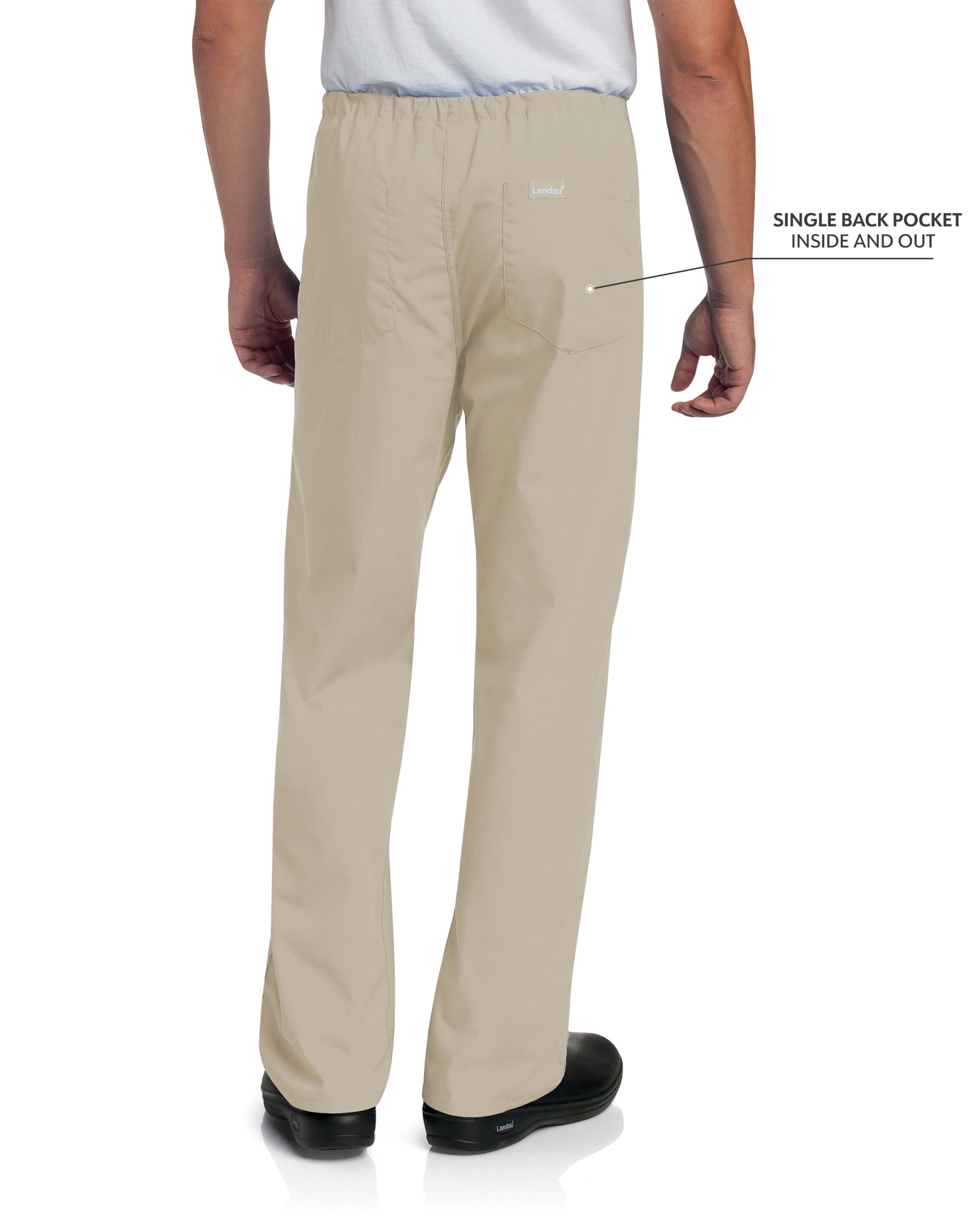 Landau - Essentials - Unisex One-Pocket Reversible High-Rise Waist Pant 19