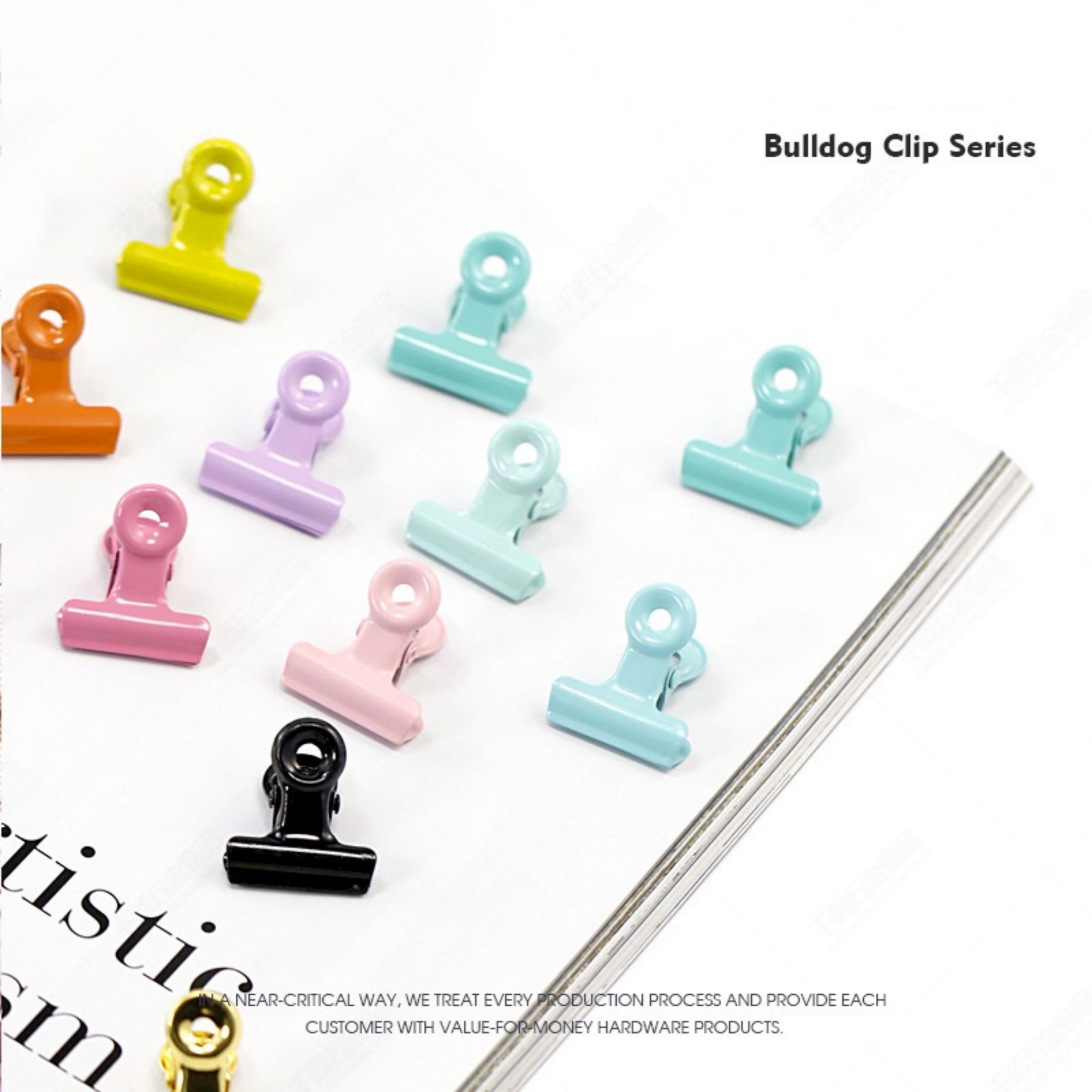 1 Inch Metal Candy Colo Chip Clip 4