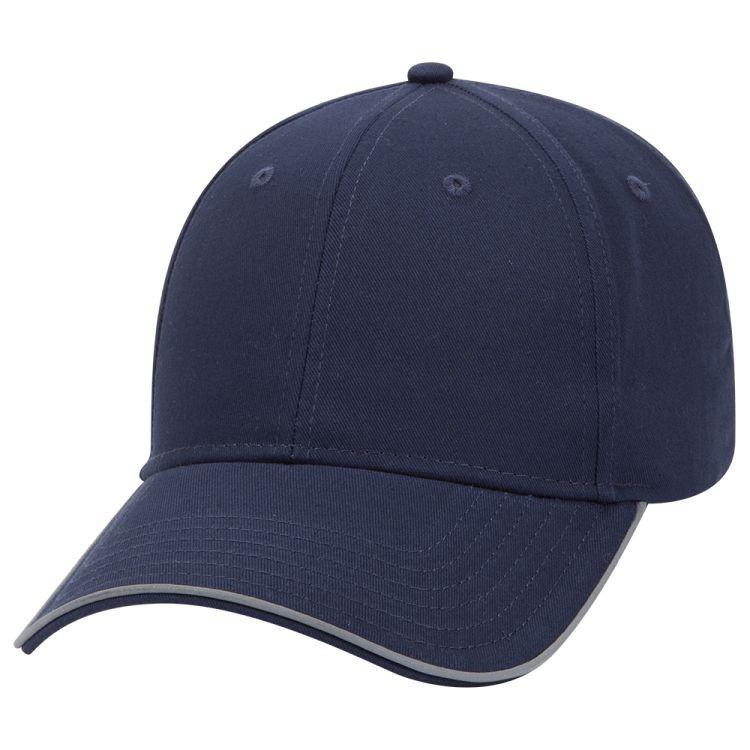 OTTO CAP® Reflective 6 Panel Low Profile Baseball Cap 1