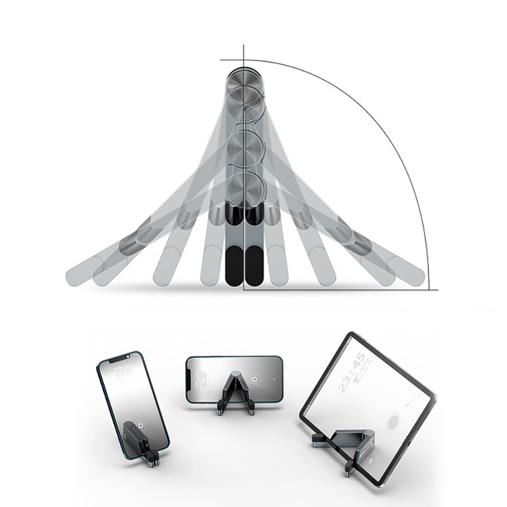 Foldable V-Shaped Phone Holder 4