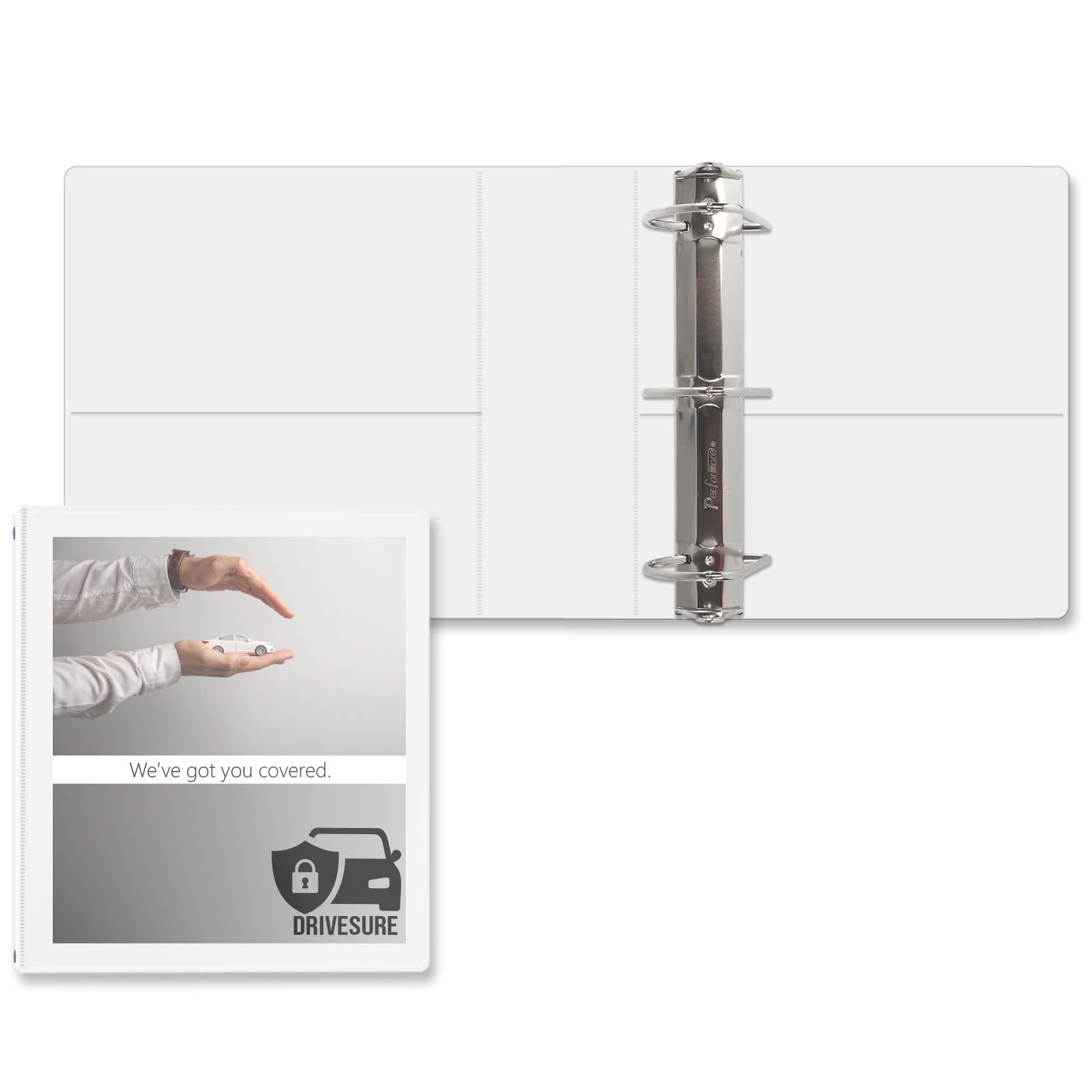 3" Entrapment Angle D Ring Binder 2