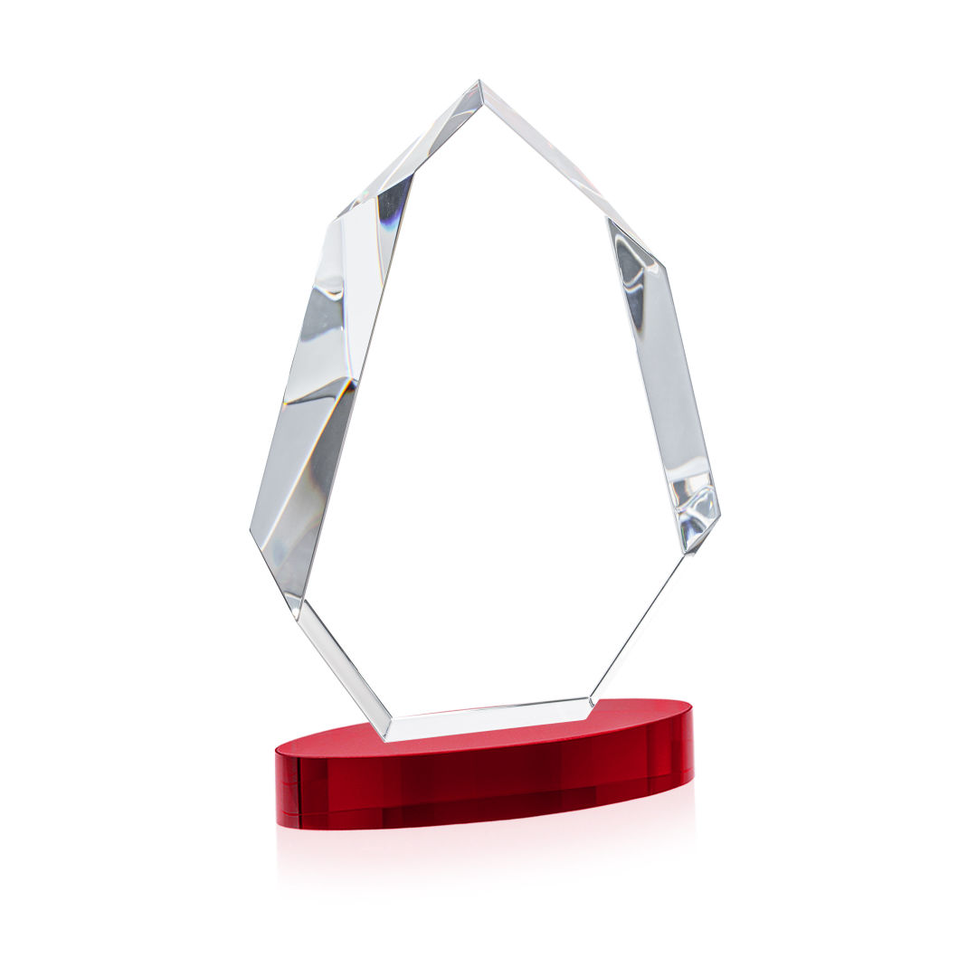 Norwood VividPrint™ Award on Alberton Base - Red 8