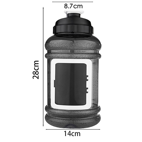 2.2L Water Jug Large  Bottle Front Card Holder 1