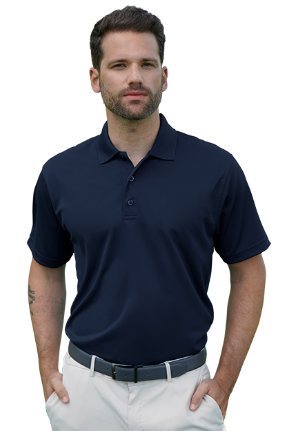 Vansport Omega Solid Mesh Tech Polo 15