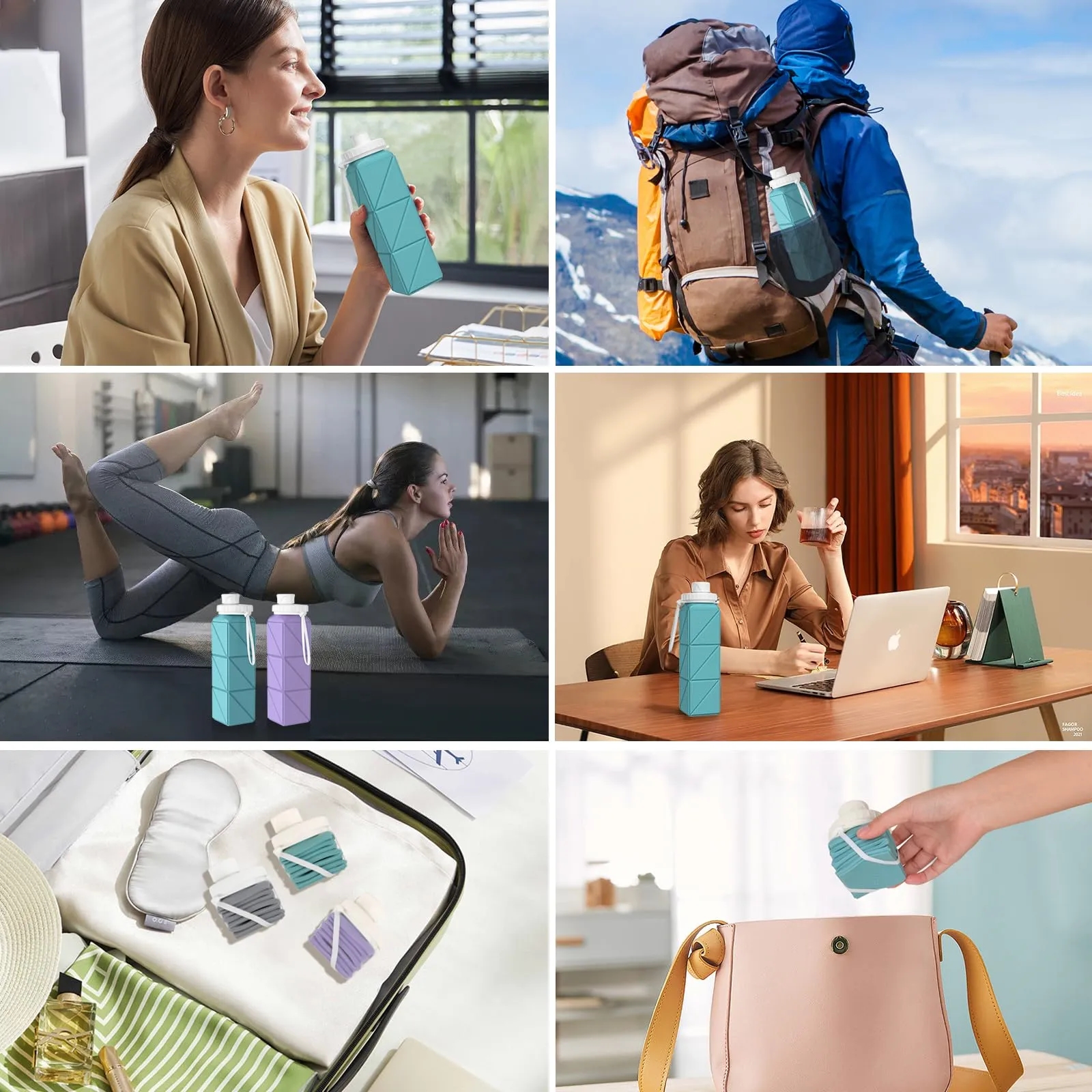 20OZ Foldable Water Bottles for Travel 2