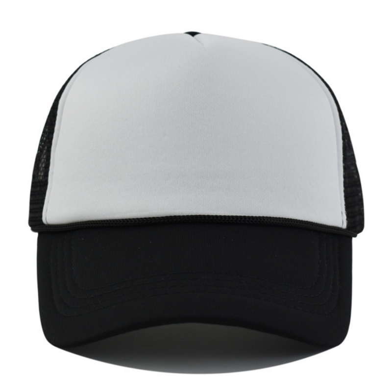 Sponge Mesh Baseball Trucker Cap with String 2