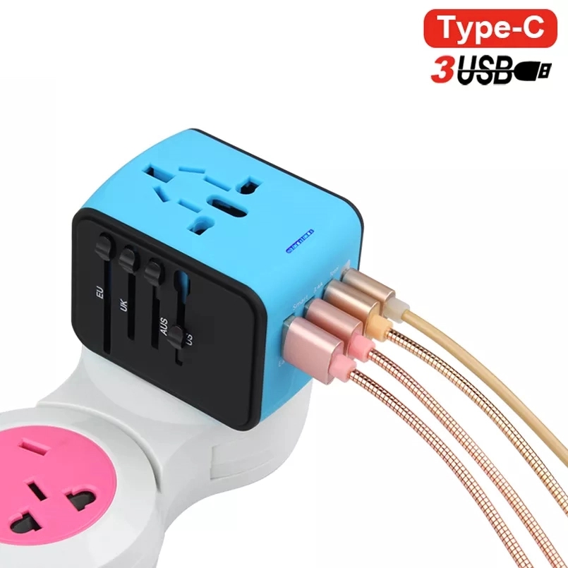 Worldwide Travel Plug Adapter with Customized Logo 4