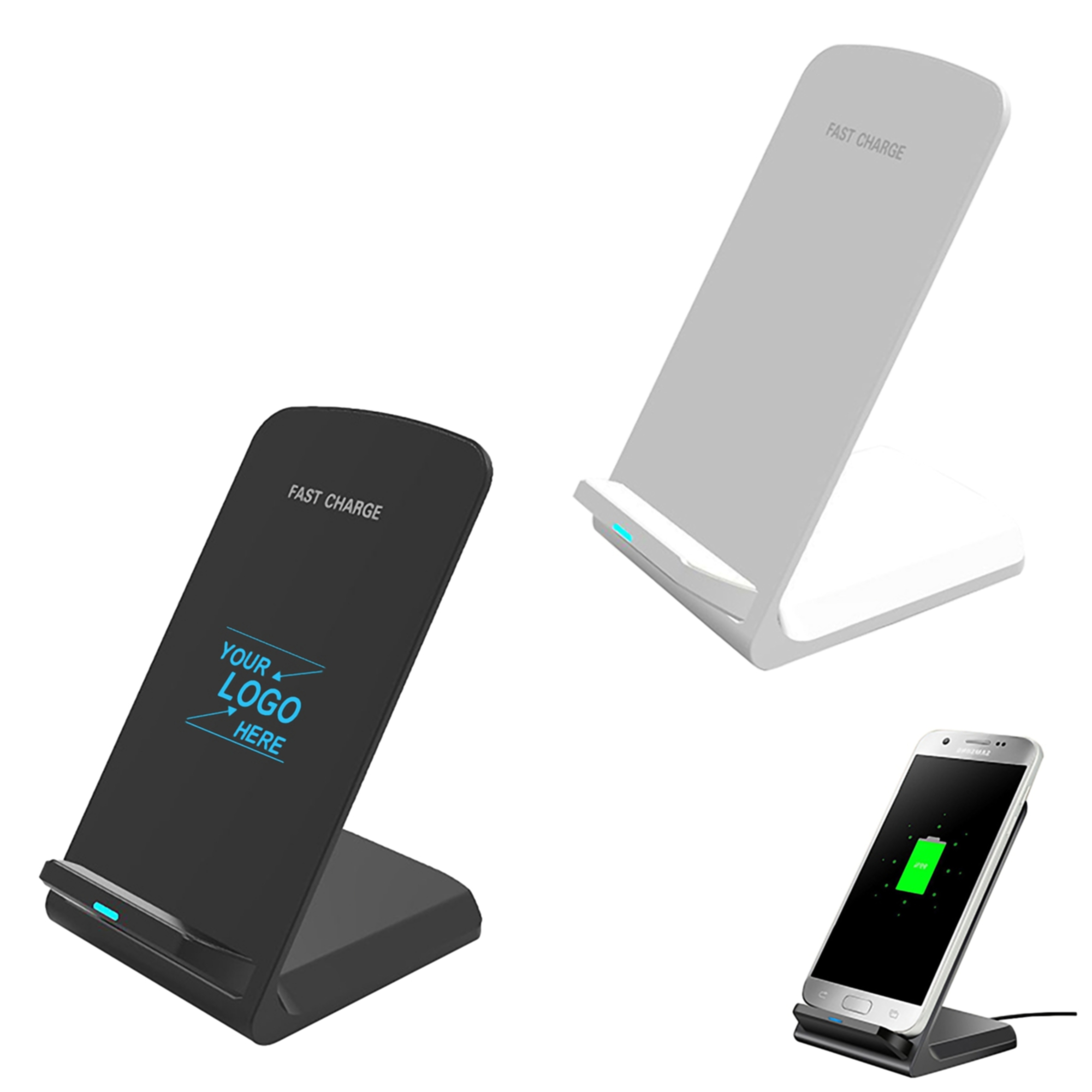 10W Fast QI Wireless Charger Stand 1