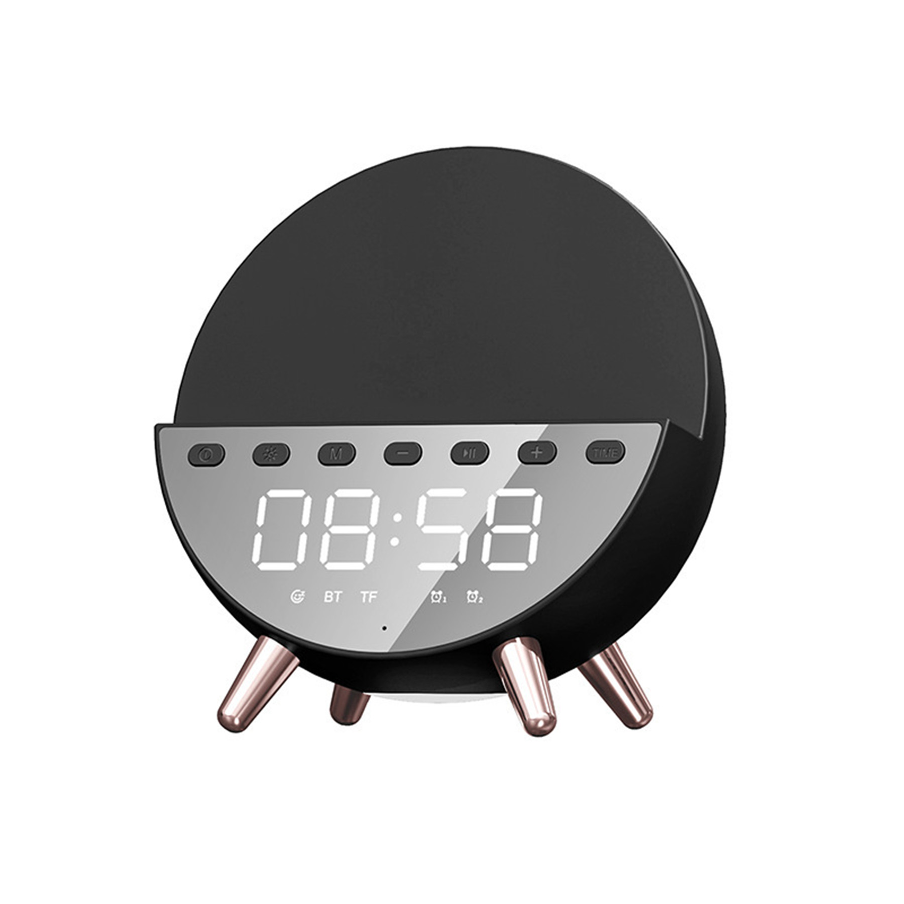 5 In 1 Bluetooth Speaker Clock 2