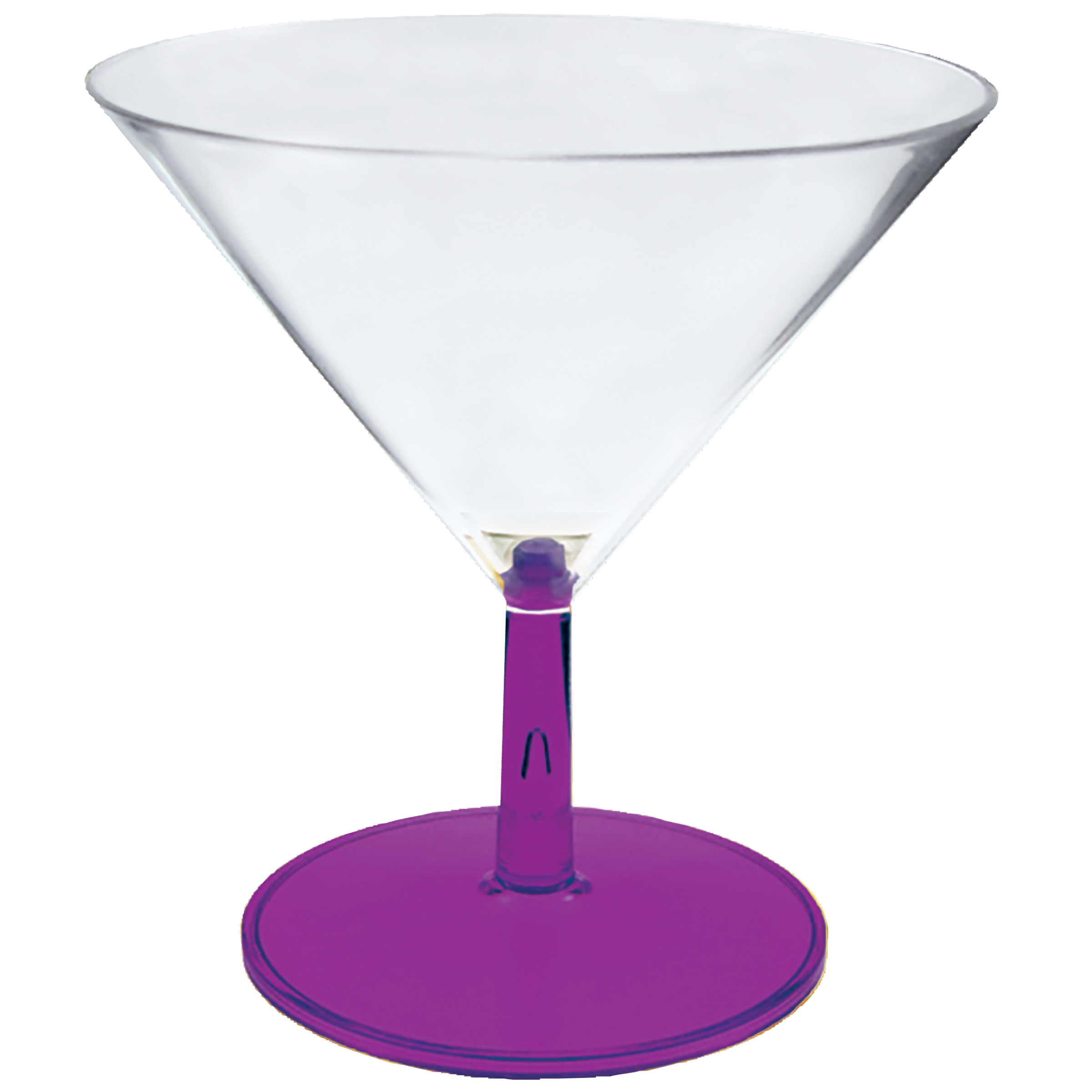 3oz Plastic Mini Stemmed Martini Glass CLOSE OUT 4