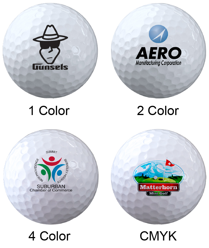 12 Pack White Golf Balls