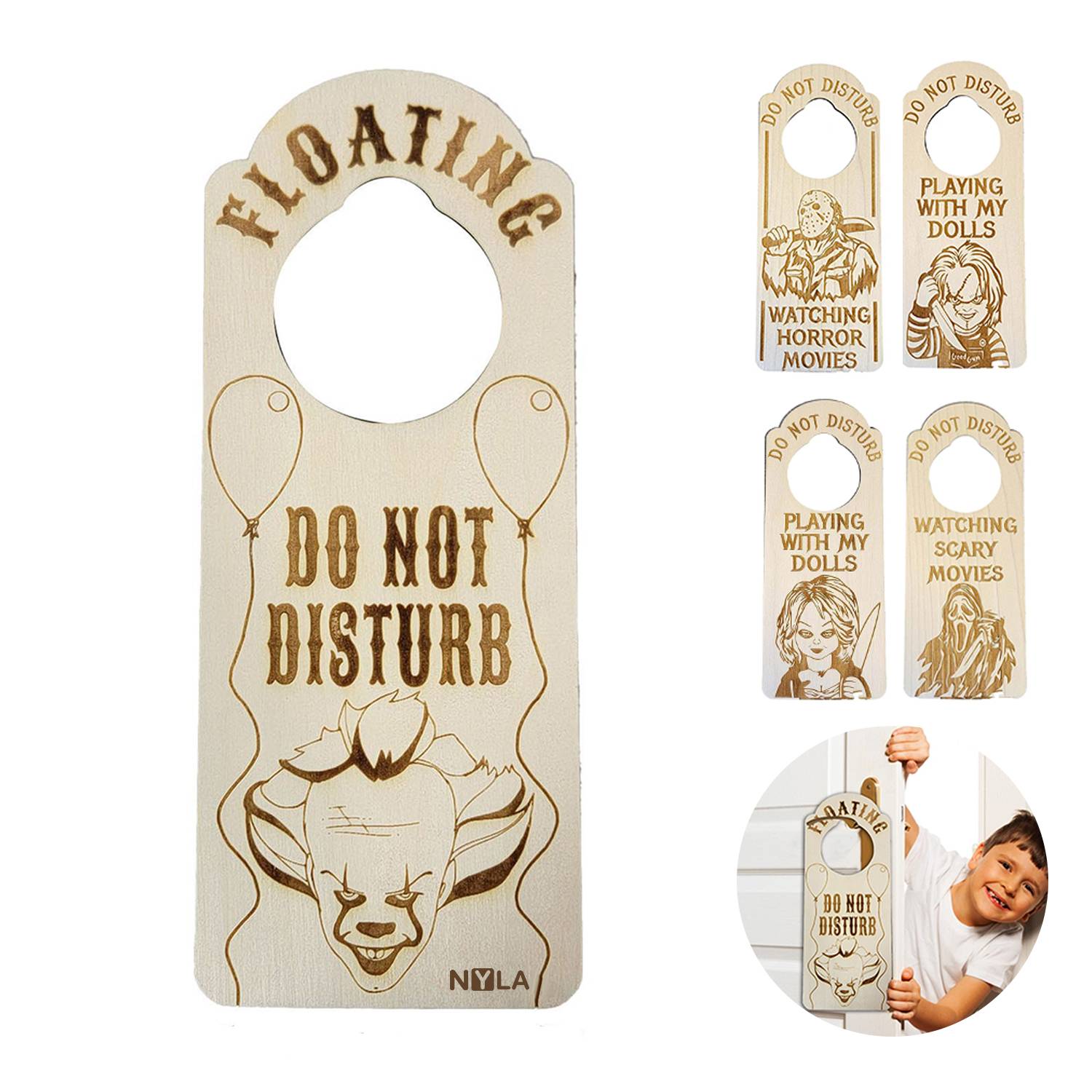 Hardwood Door Hanger 6