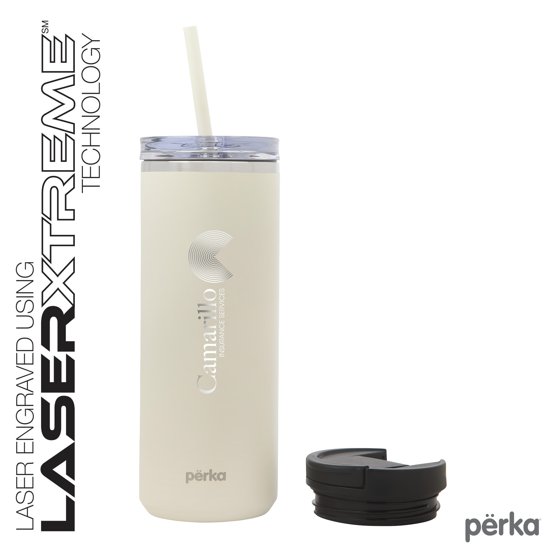 Perka® Trent 18 oz. Double Wall, Stainless Steel Hot/Cold Tumbler 79