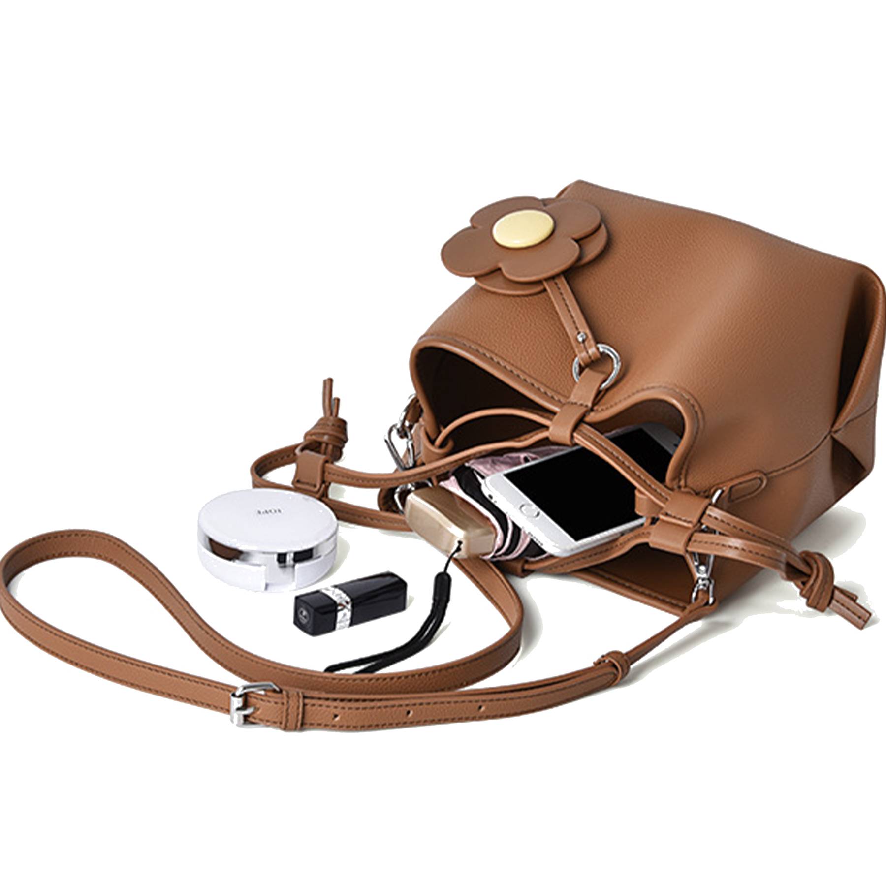 Women's PU Bucket Bag 5