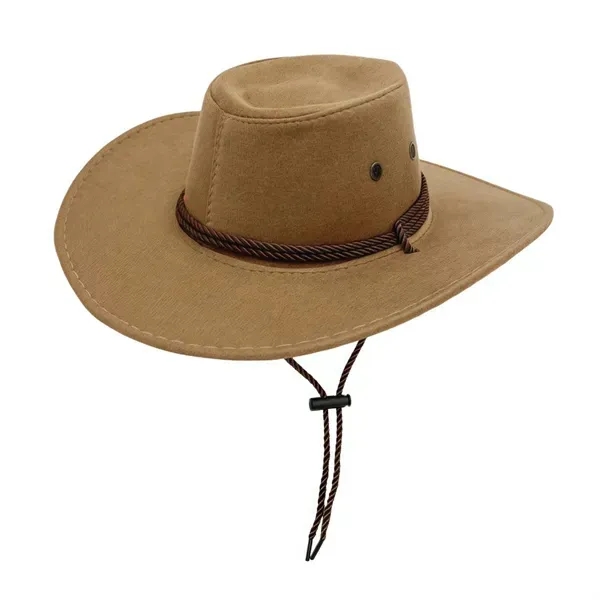 Suede Cowboy Hat - Premium Quality Western Headwear 5