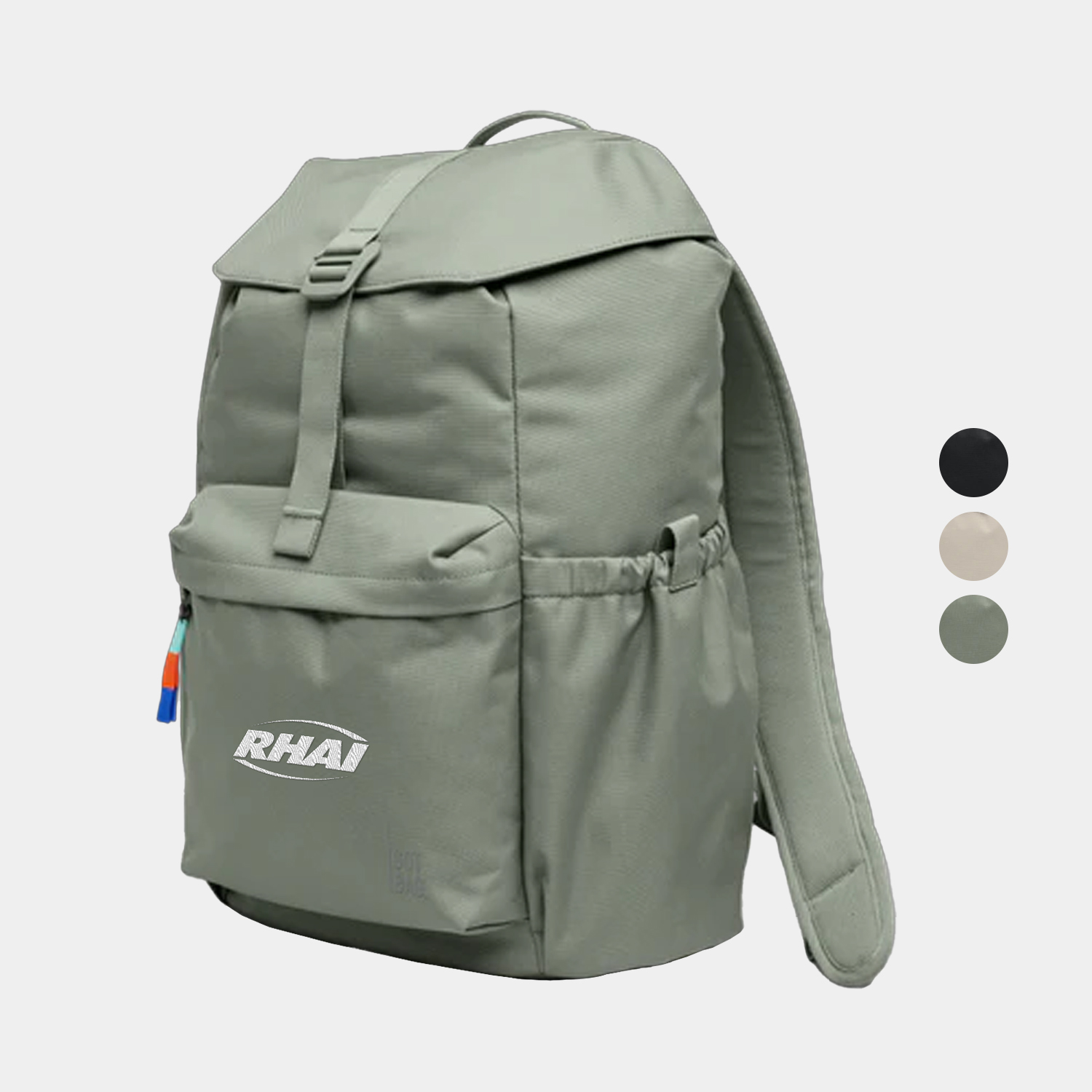GOT BAG® FLAP PACK – GOTS Certified Ocean Plastic Backpack 7