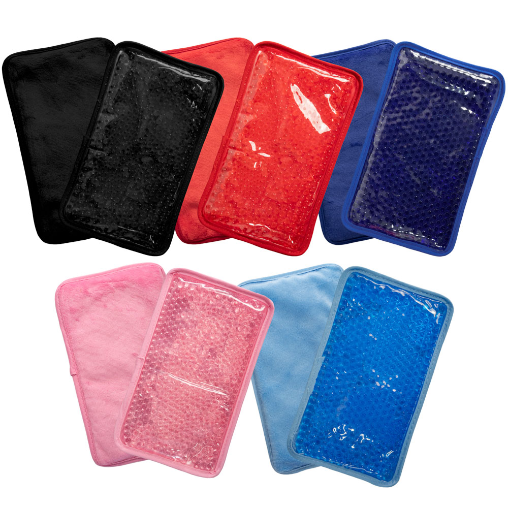 Rectangle Plush Gel Beads Hot/Cold Pack 13