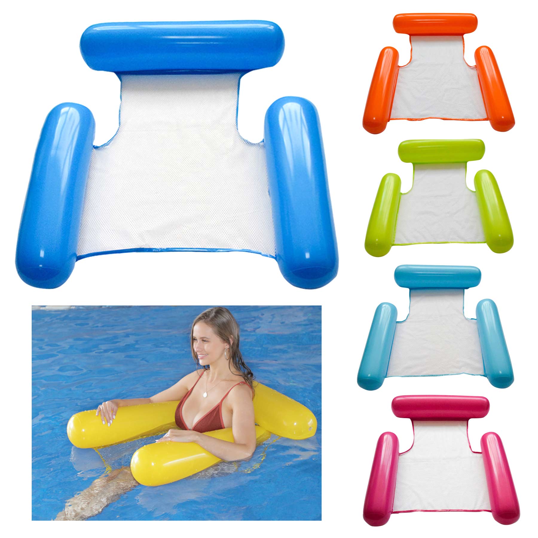 Inflatable Swimming Pool Floating Hammock 1