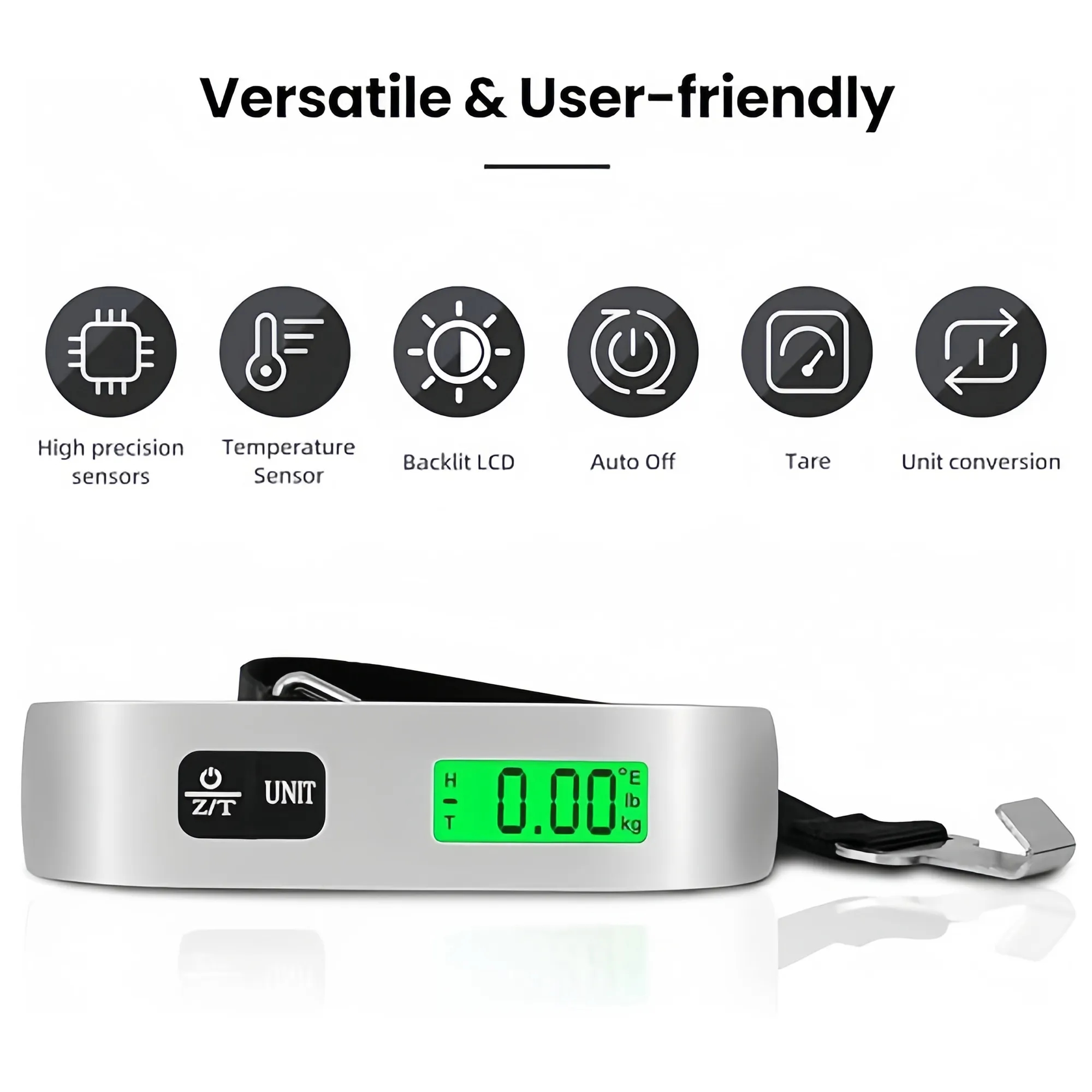 110lbs Portable Handheld Electronic Scale 1