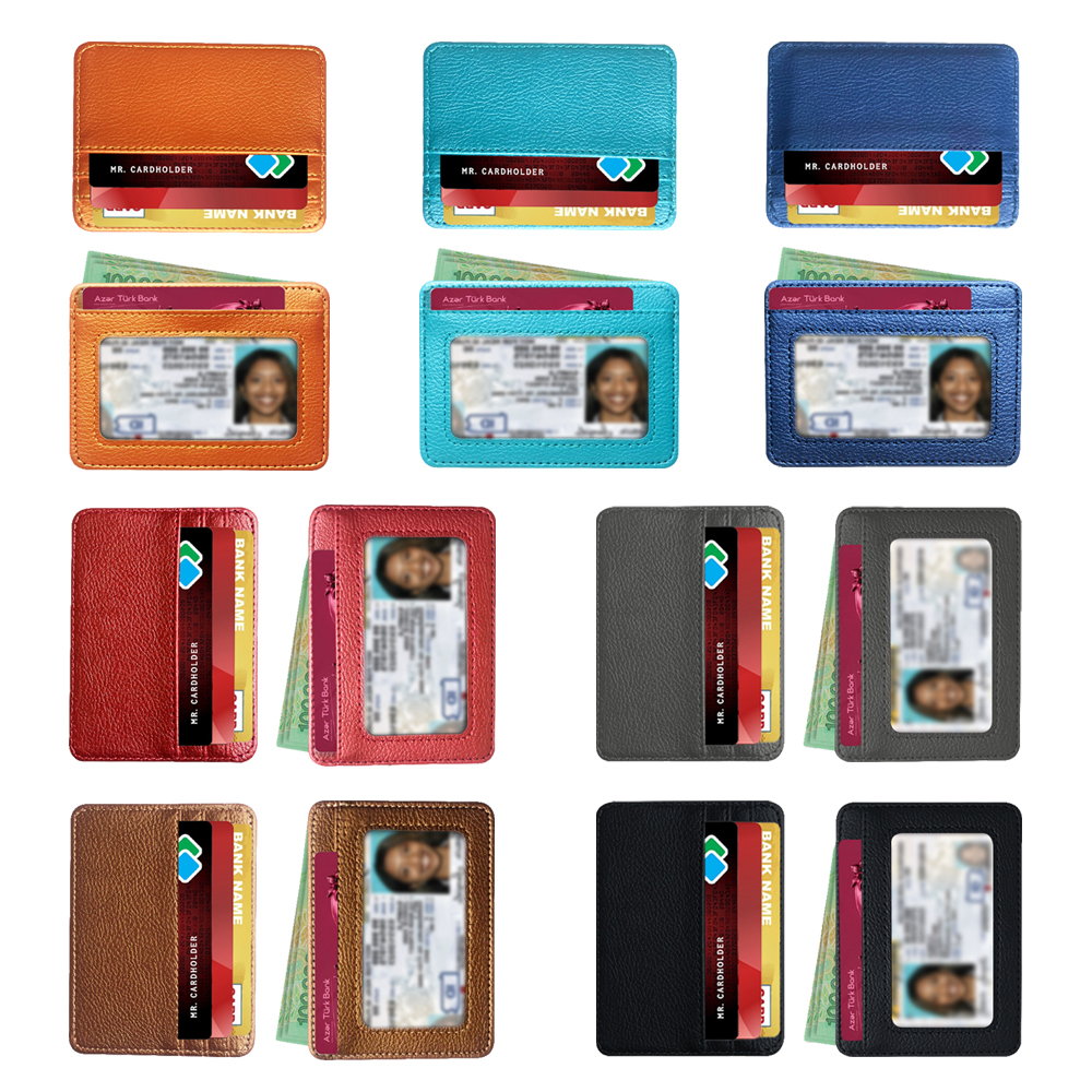 5-Slot PU Card Holder 3