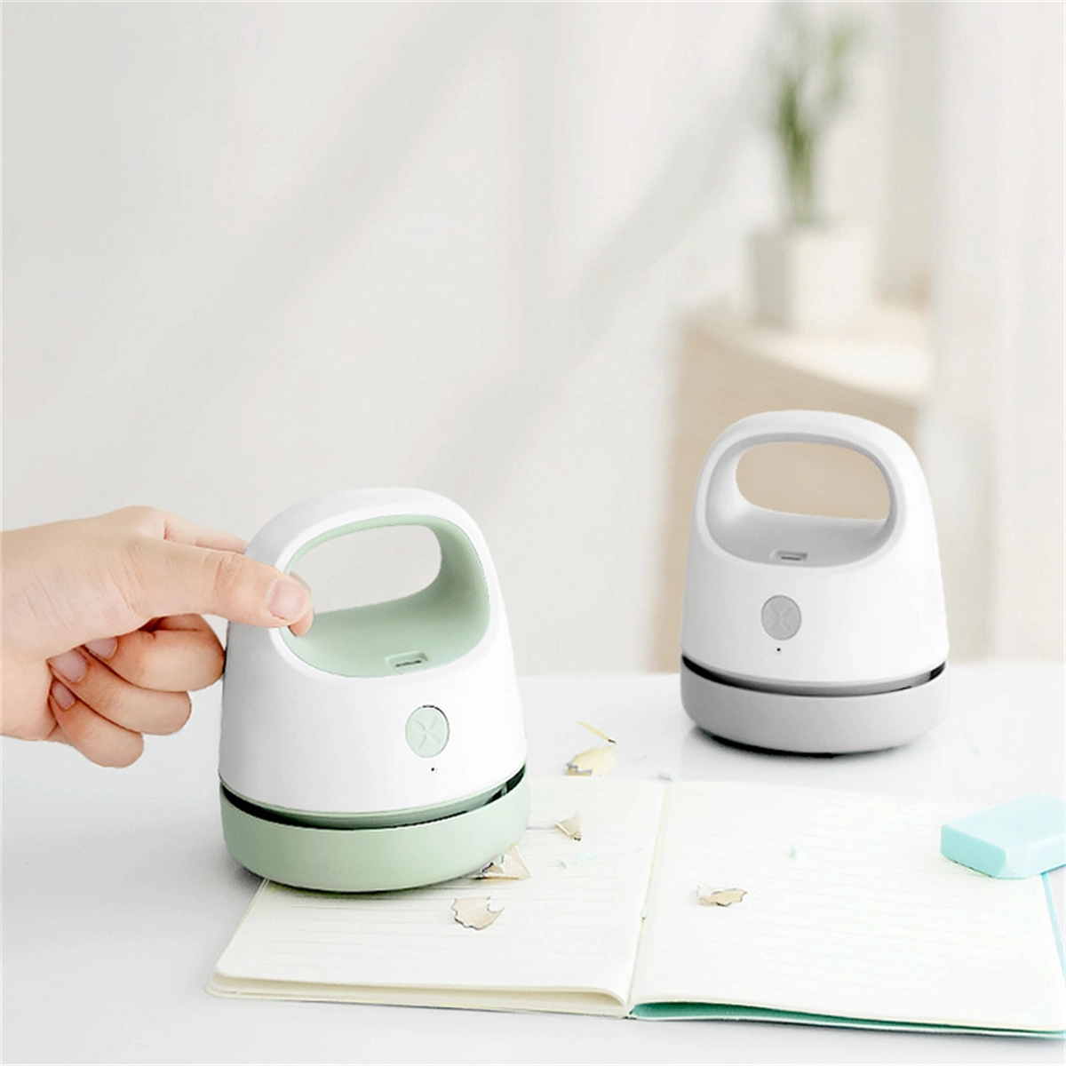 Mini Desktop Vacuum Cleaner Rechargeable Energy Saving 5