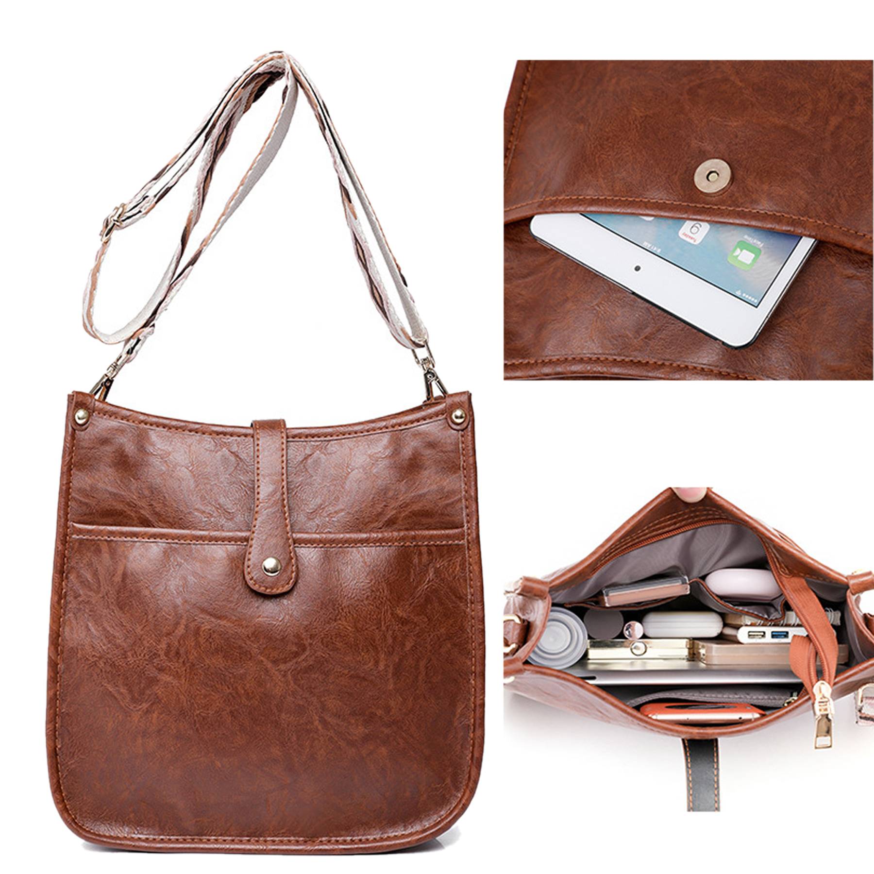 PU Leather Women Crossbody Shoulder Bags 5