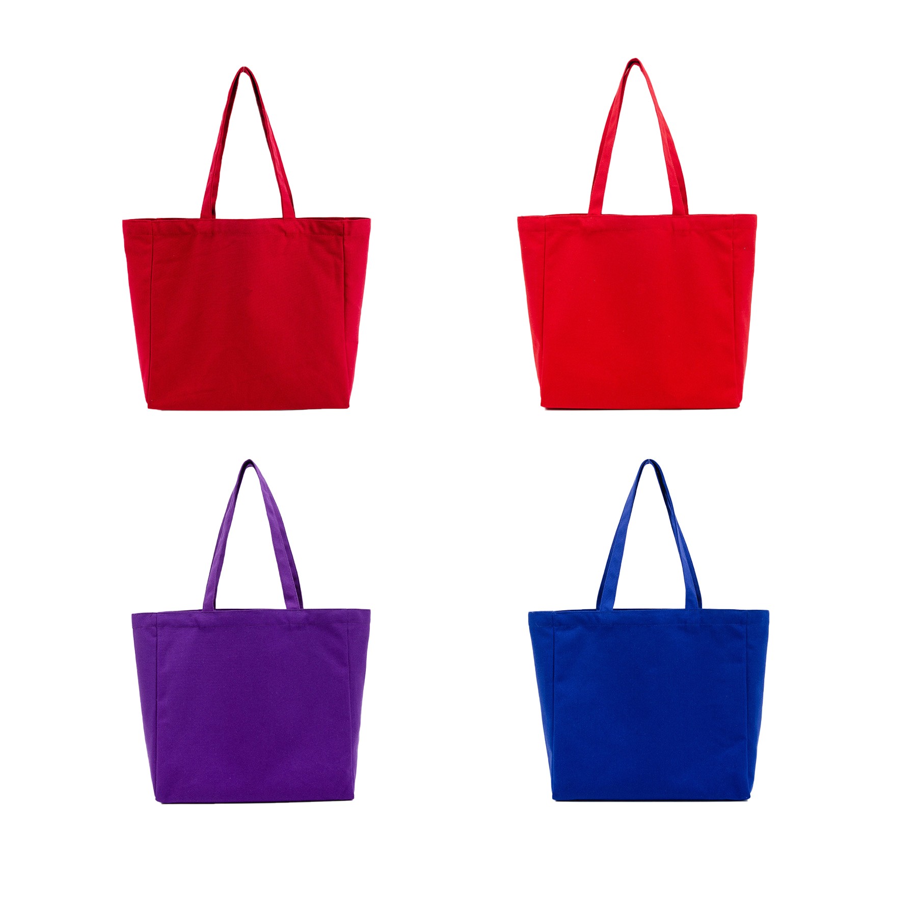 7.2 Oz All Cotton Portable Rainbow Tote Handbags 8