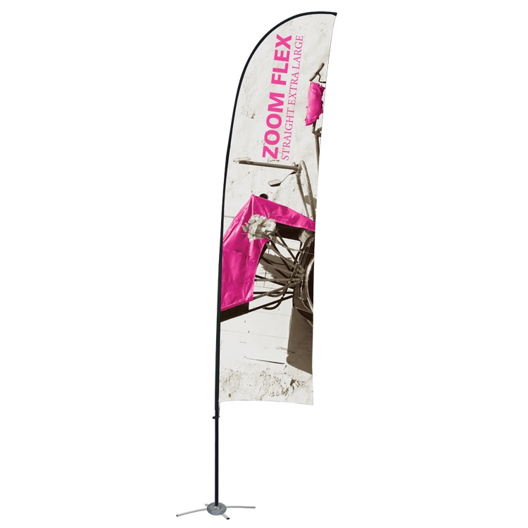 Zoom Flex Extra Large Outdoor Flag Double Sided