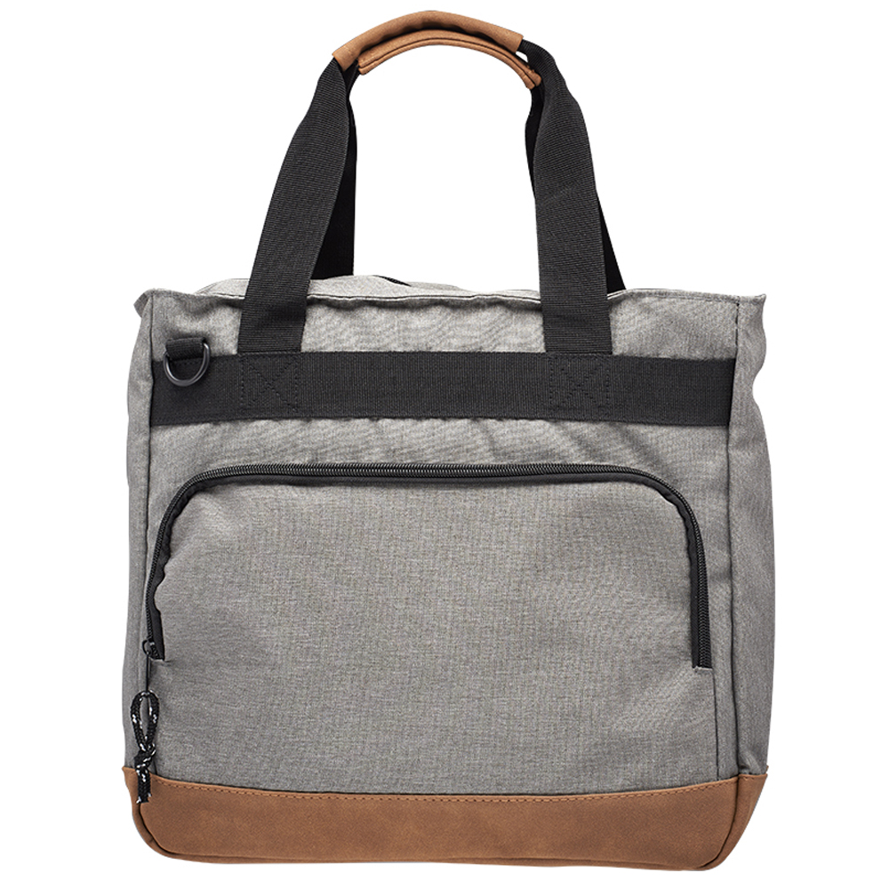 Lyon Two-Tone Polyester Messenger Bag, custom messenger bag with logo imprint 4
