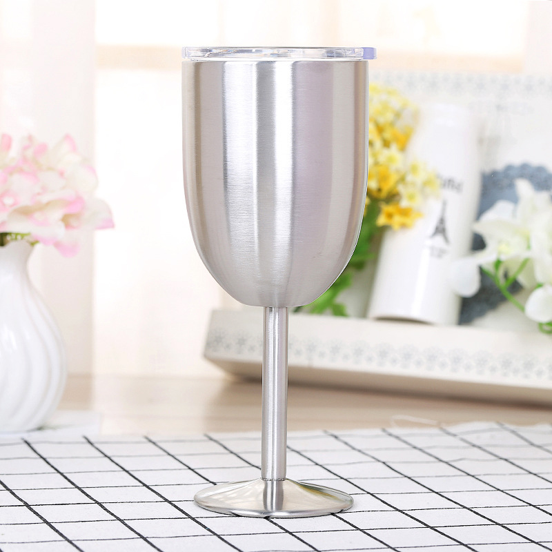 Stainless Steel Bar Restaurant Wine Glass 13