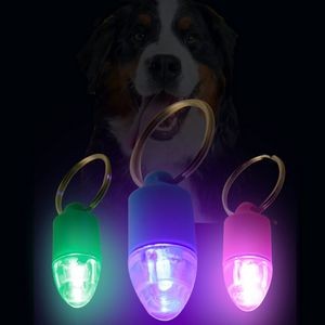 Bullet Shaped LED Safety Light For Pets Push Button Activation With Carabiner 22