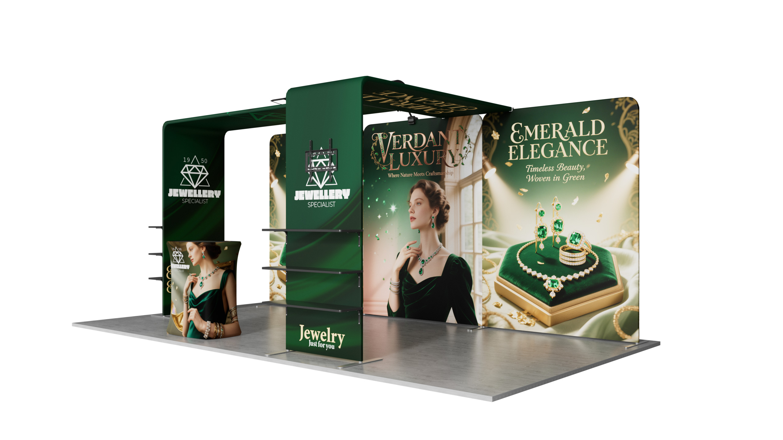 10'x20' Tradeshow Booth Kit - I Kit 4