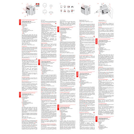 SKROSS World Travel Adapter MUV USB Type A & Type 29