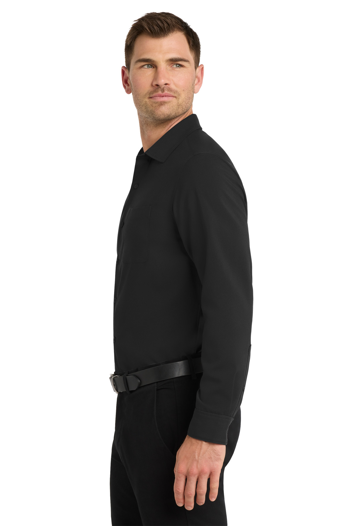Port Authority Long Sleeve Performance Staff Shirt 21