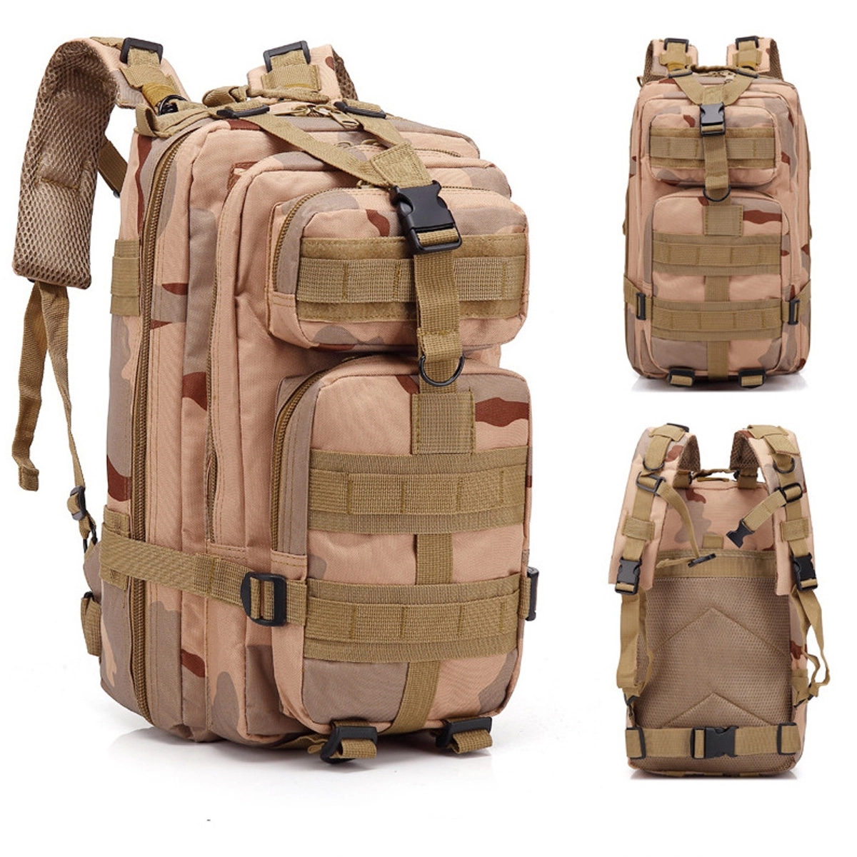 30L Custom Biking Daypack Outdoor Tactical Backpack 1