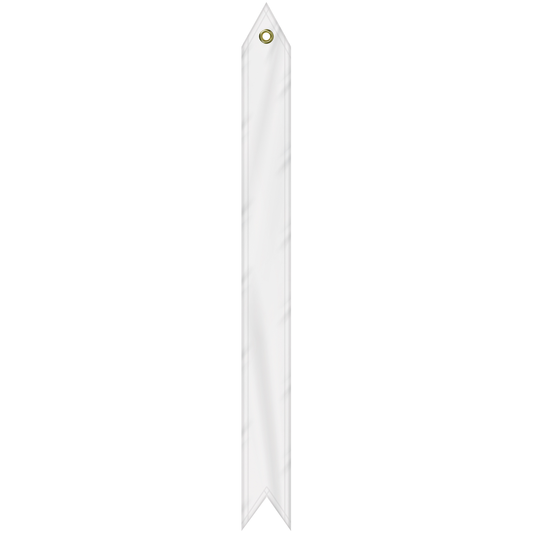 2 1/4" x 24" Custom Printed Knit Polyester Streamer 4