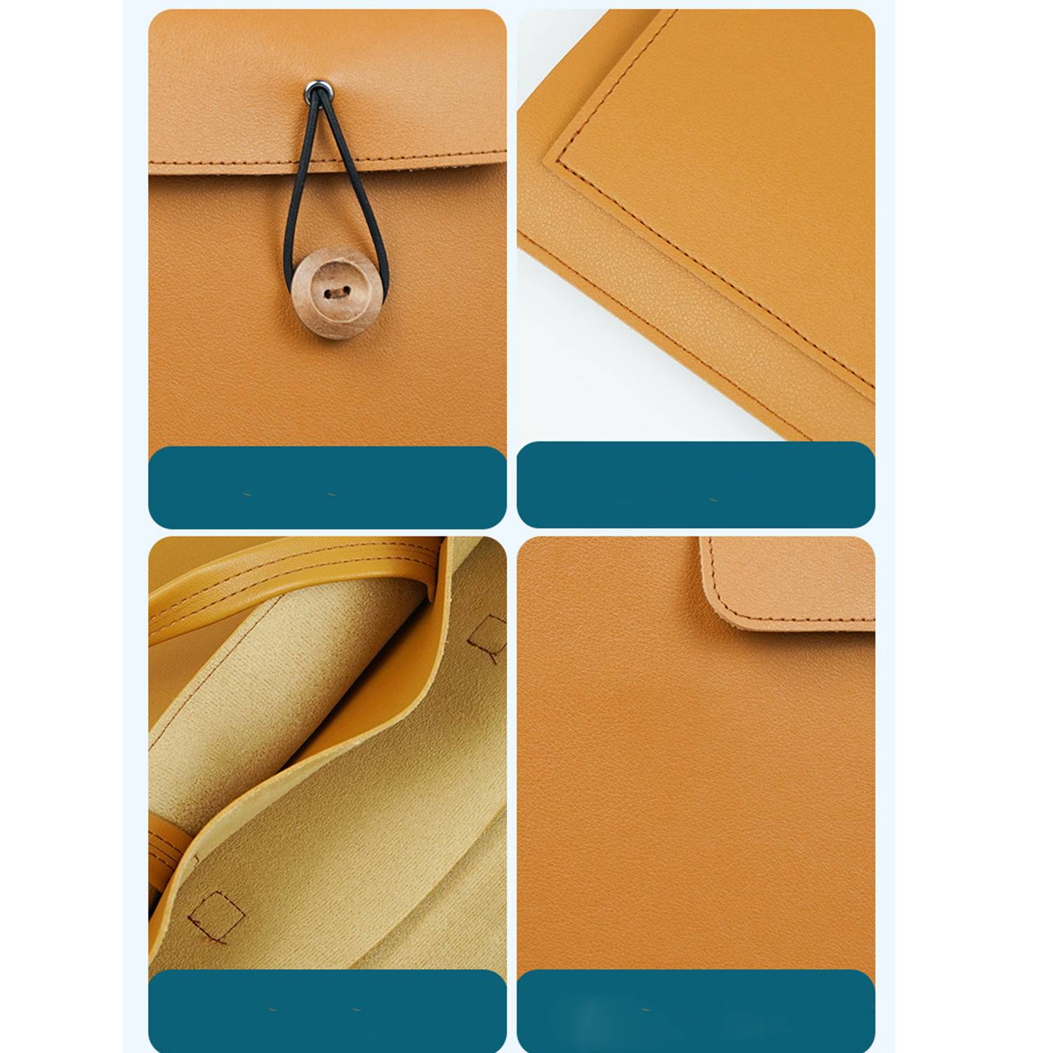 PU Leather Laptop Briefcase 5