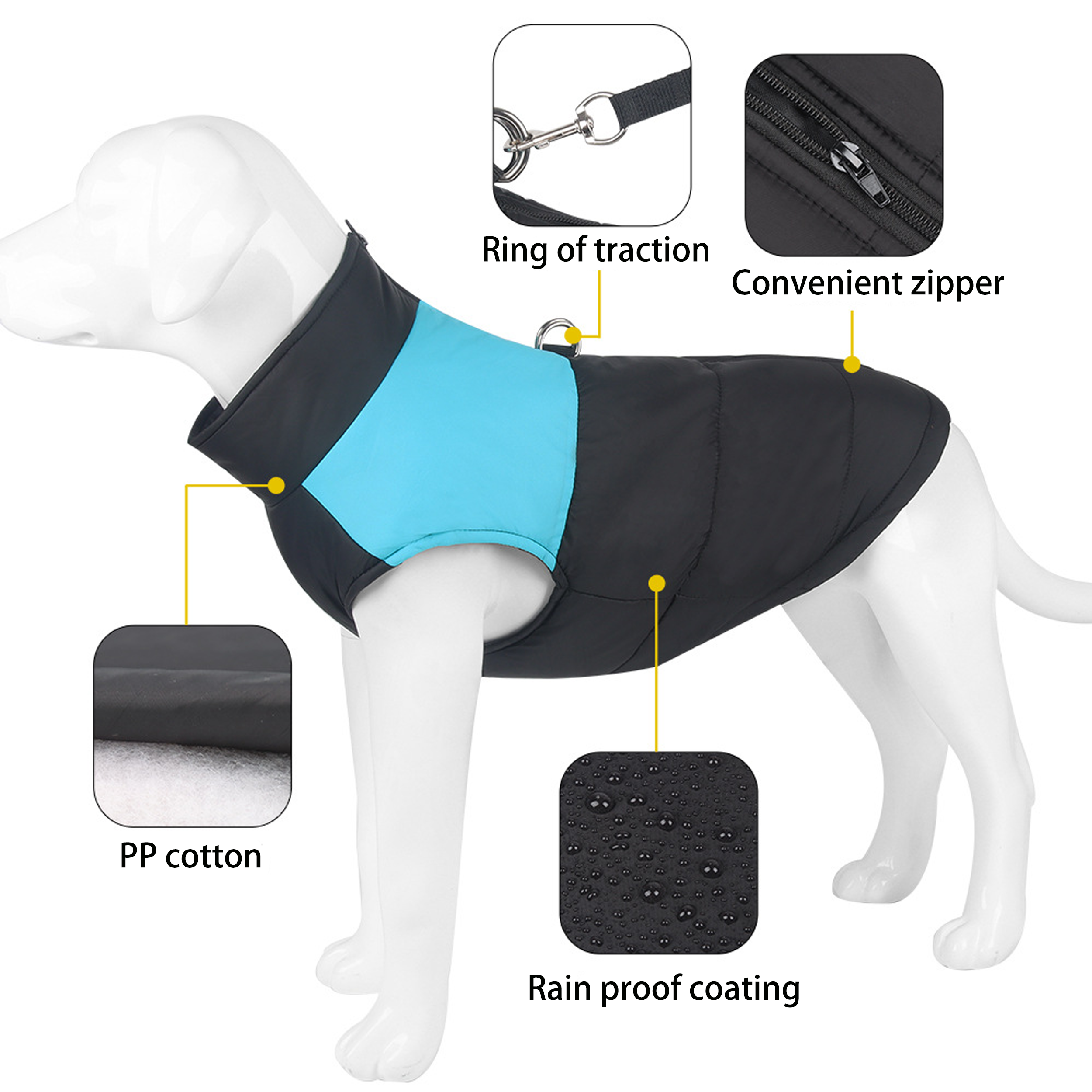 Pet Windproof Jackets 50MOQ 4