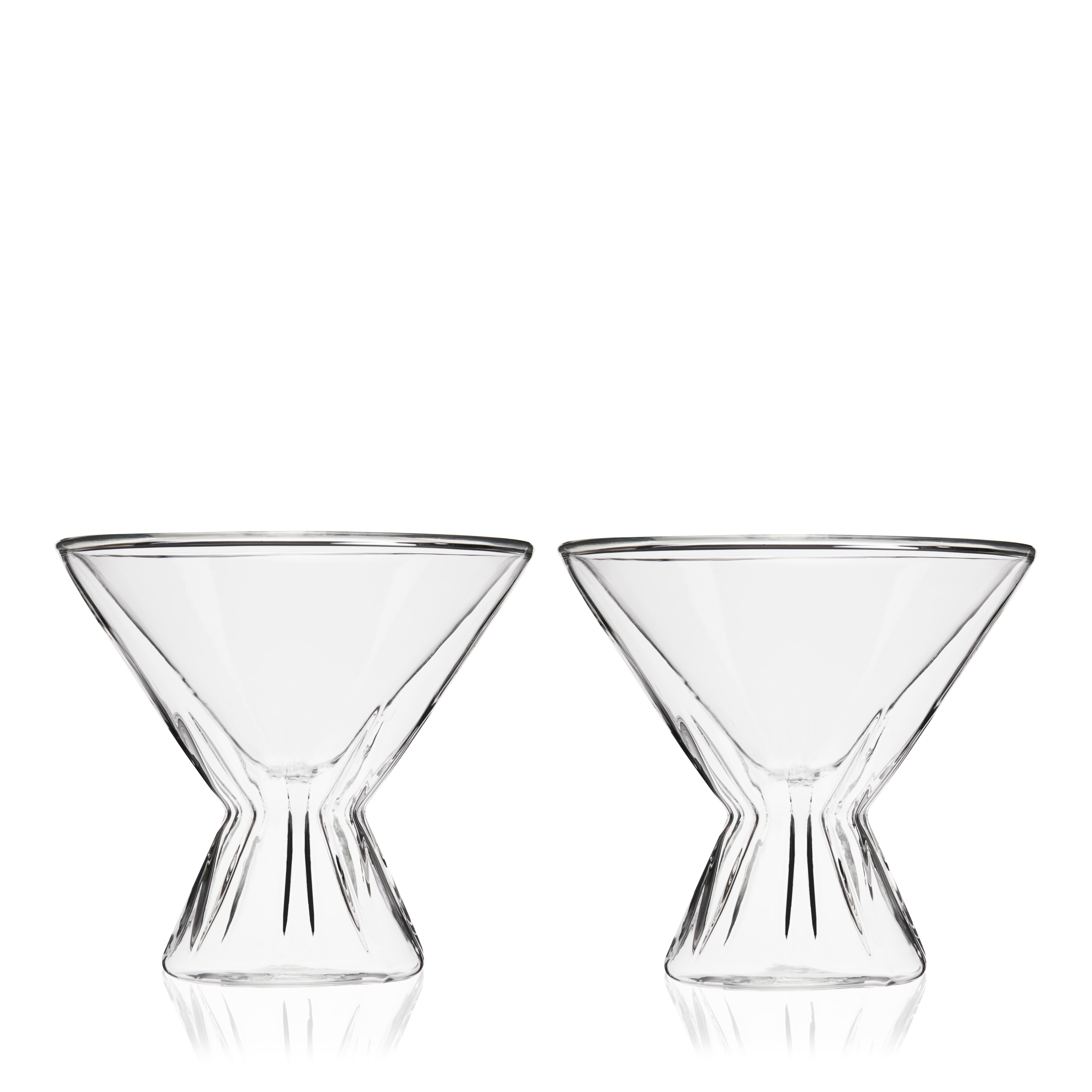 Viski® Double Walled Martini, set of 2 2