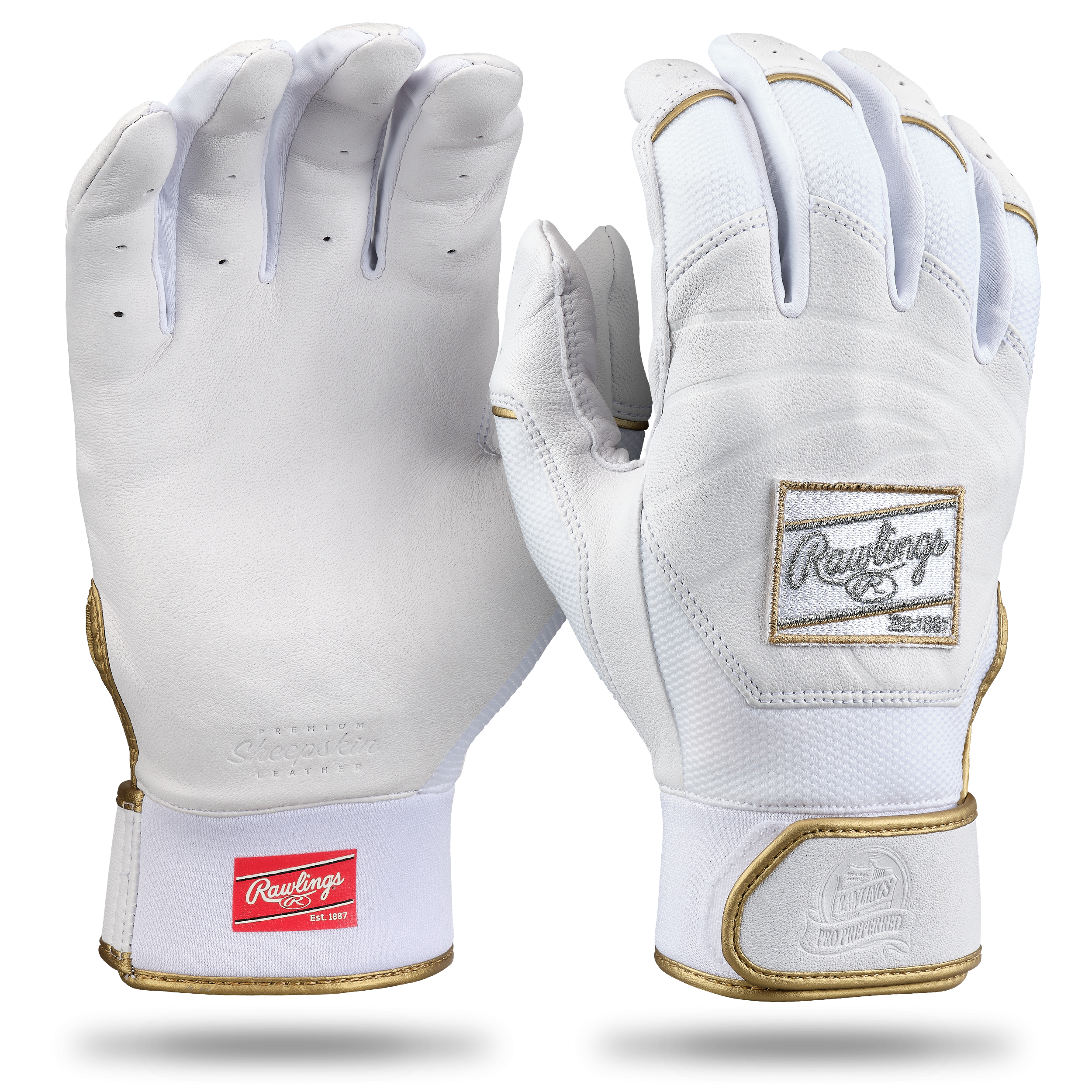Rawlings Adult Pro Preferred Batting Gloves 1