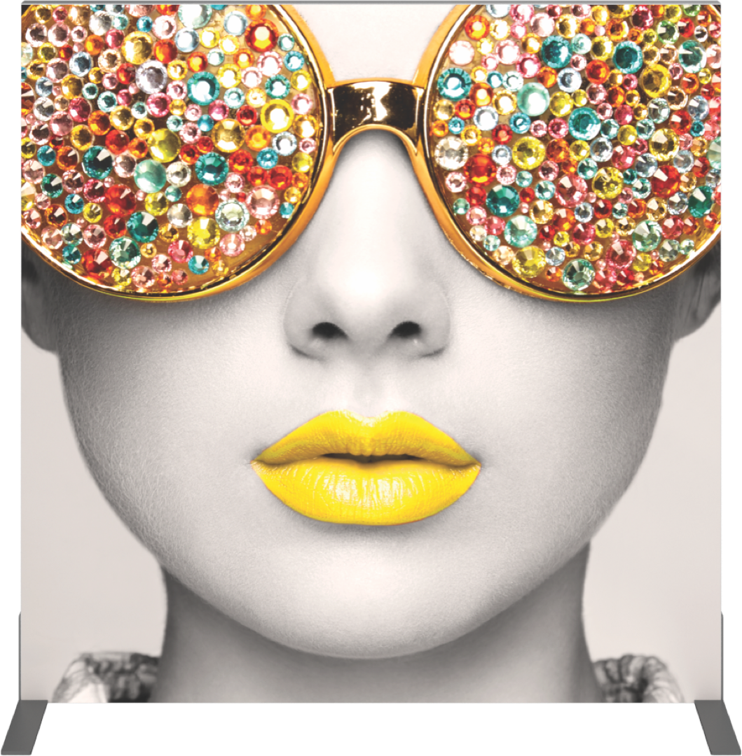 Vector Frame Square 02 Fabric Banner Display 2