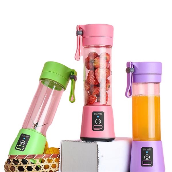 400 ML 4 blades Portable USB Electric Mini Juicer 4