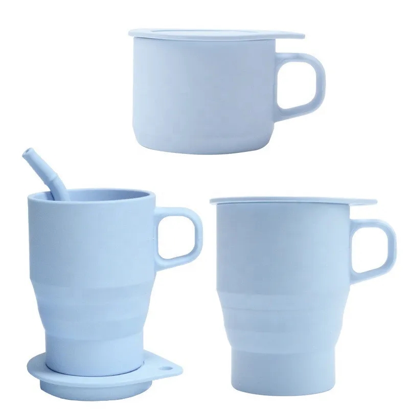 Collapsible Foldable Silicone Cups Mugs 4