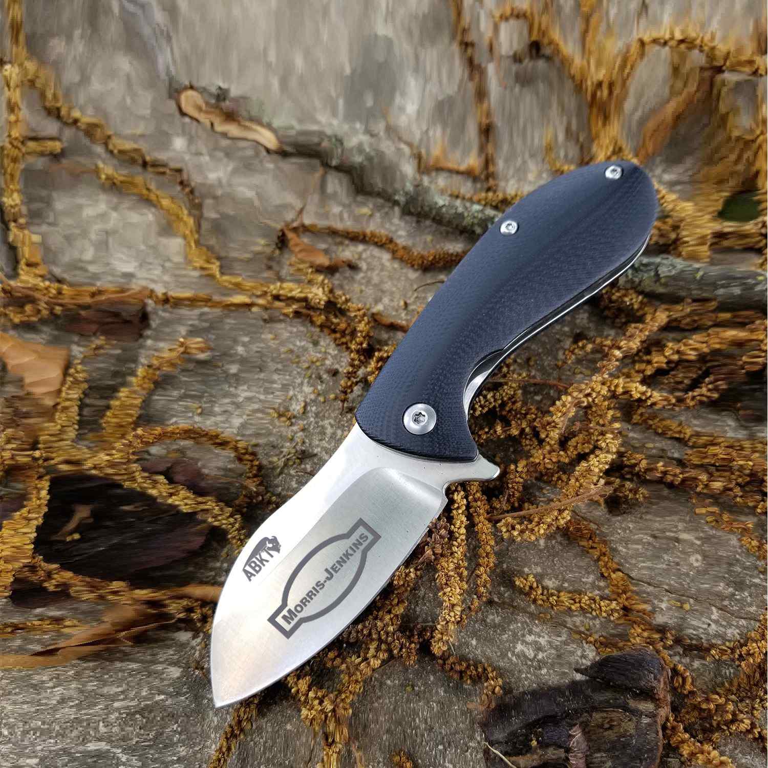 American Buffalo® Elite Folding BB Grunt Knife - Black 5