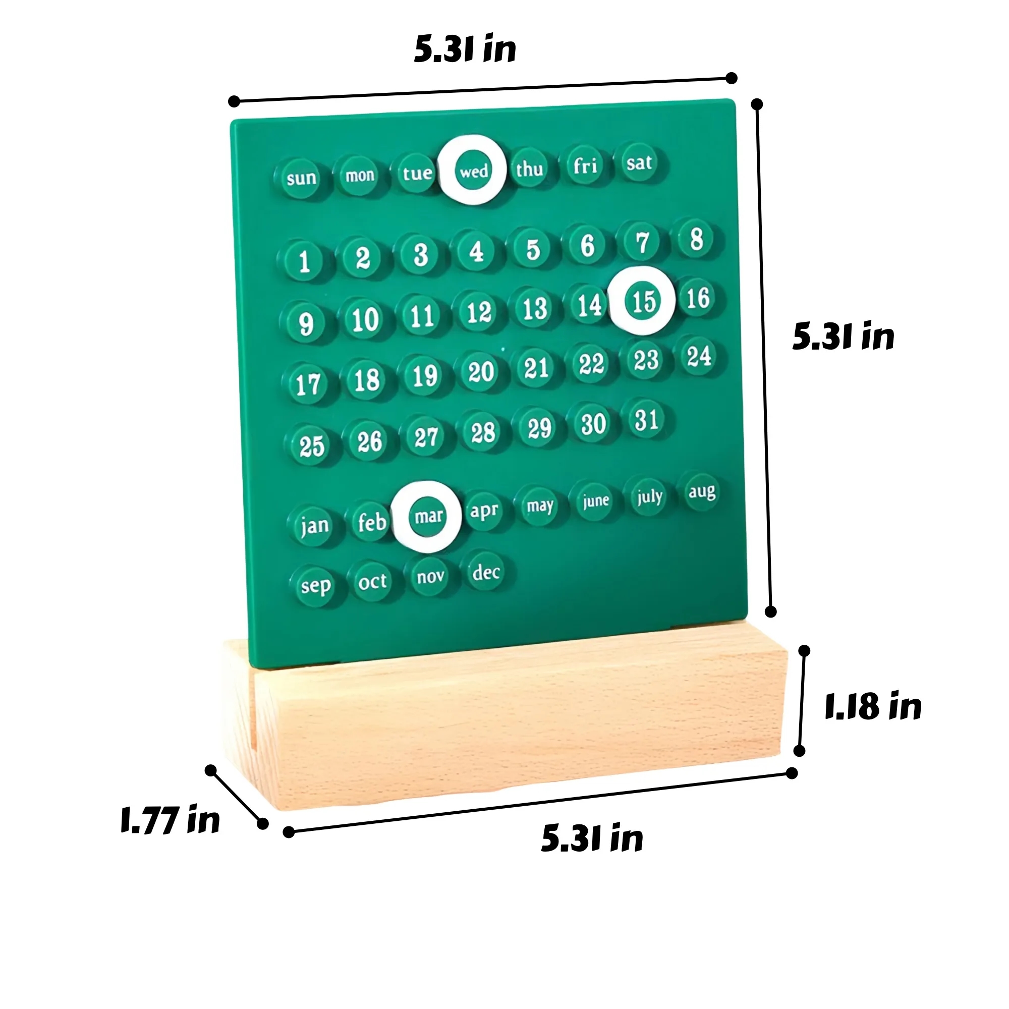 Perpetual Calendar Everlasting Date 3